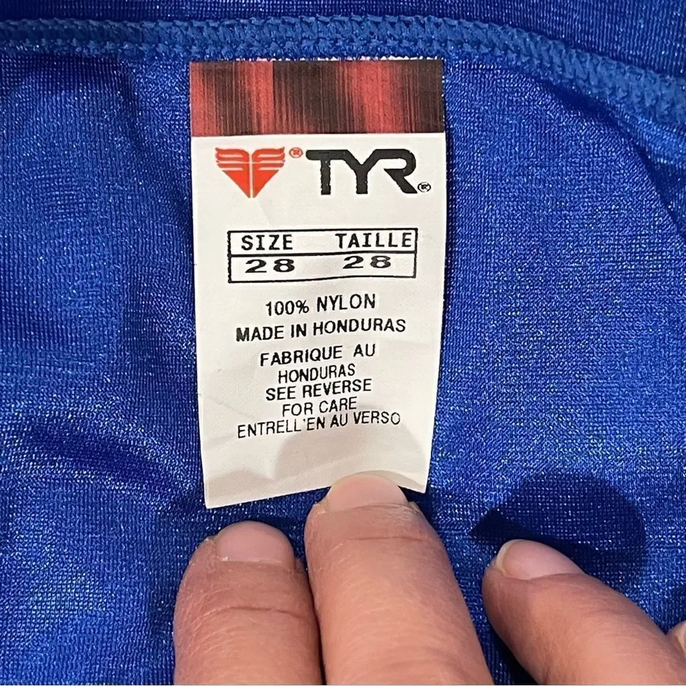 TYR Sport Male YTH Nylon Trainer-A Swim Suit new with tags